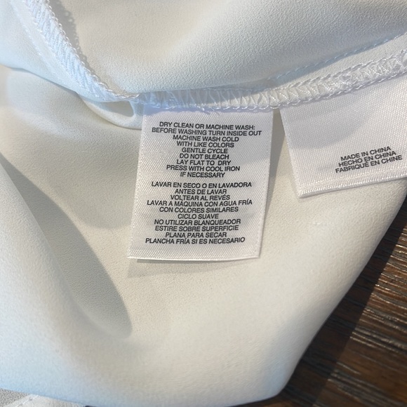 Anne Klein ruched sleeve blouse. Size 0X - Picture 5 of 9